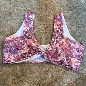 Shein bikini top twist front 2XL